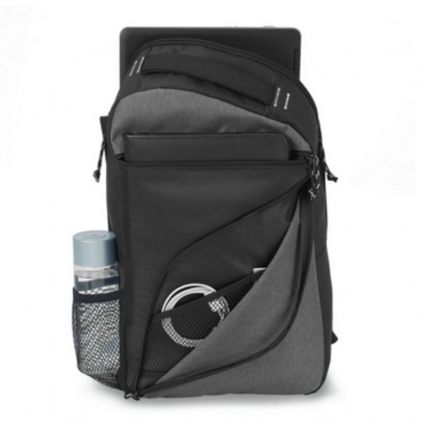 Computer Sling Bag - Black-Heather Grey | D6033