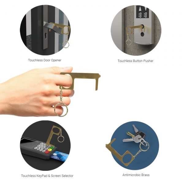 Brass Door Opener Touch Tool | M099 - Image 2