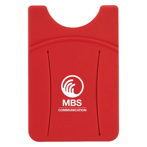 Silicone Phone Wallet with Finger Slot | M084 - Image 2