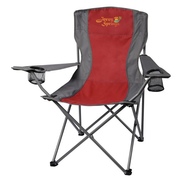 Two-Tone Foldable Beach Chair with Carry Bag | M049