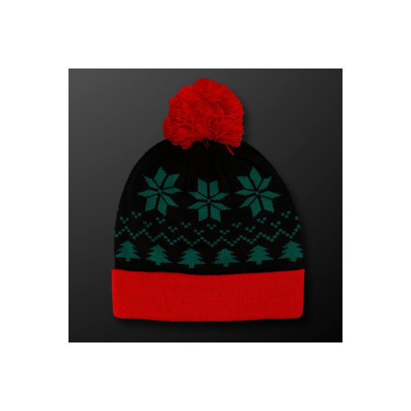 Light Up Christmas Beanie Hat | M137 - Image 2