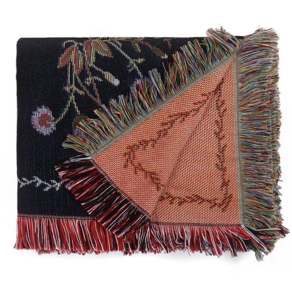 Custom Woven Throw Tapestry Blanket | FDD1001 - Image 3