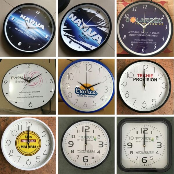 Wall Clocks with Printed Panel | FDD1038